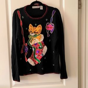 Cat Christmas Sweater